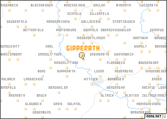 map of Gipperath