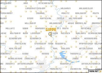 map of Gippe