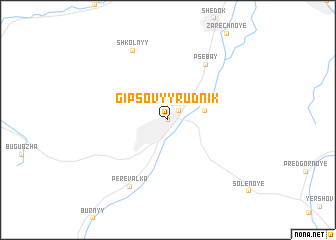 map of (( Gipsovyy Rudnik ))