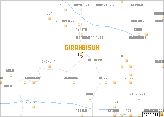 map of Girah Bisuh