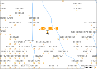 map of Giranduwa