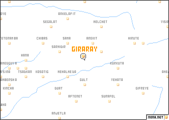 map of Giraray