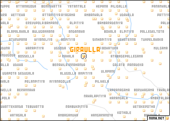 map of Giraulla