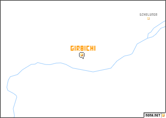 map of Girbichi