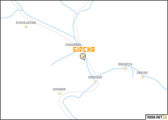 map of Gircha