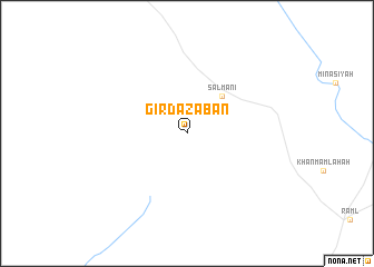 map of Gird Azaban