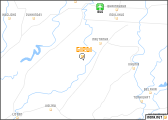 map of Girdi