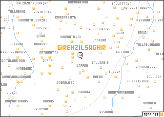 map of Gīreh Zīl Şaghīr