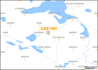 map of Gireyshi