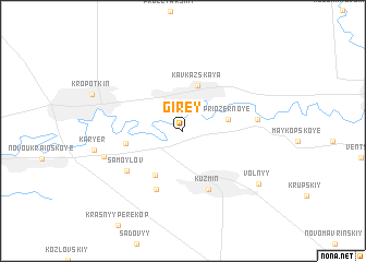 map of Girey