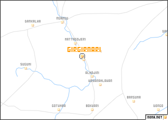 map of Girgirnari