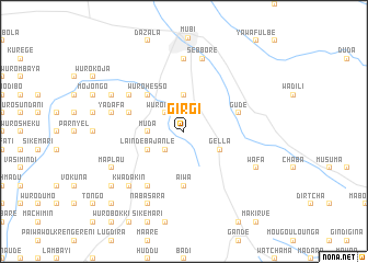 map of Girgi