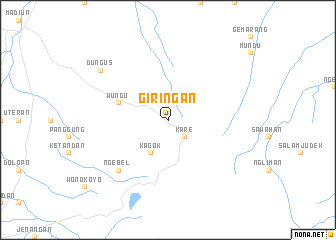 map of Giringan