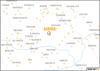 map of Girino