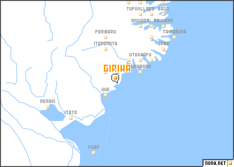 map of Giriwa