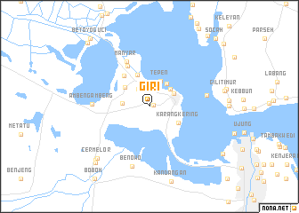 map of Giri