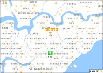 map of Girota