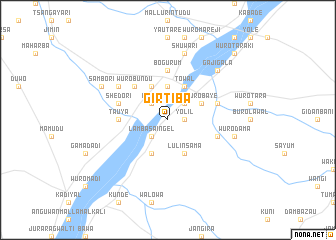 map of Girtiba