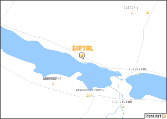 map of Gir\