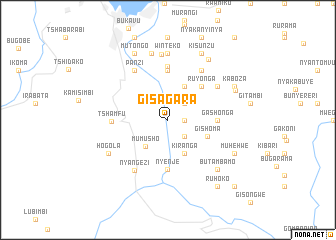 map of Gisagara