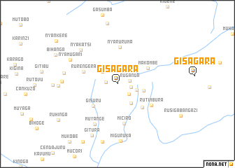 map of Gisagara