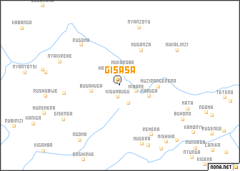 map of Gisasa