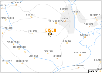 map of Gîsca