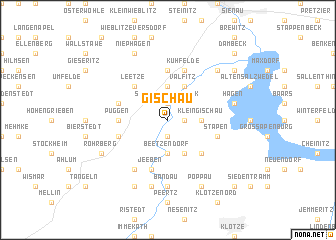 map of Gischau