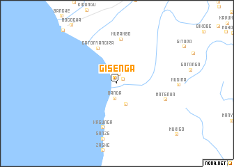 map of Gisenga