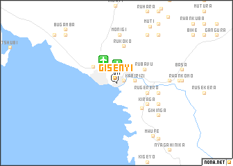 map of Gisenyi