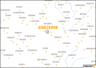 map of Gisezerwa