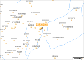 map of Gishami