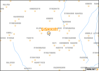 map of Gishikiri