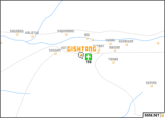 map of Gishtang