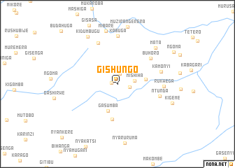 map of Gishungo