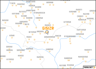 map of Gisiza