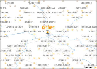 map of Gisors