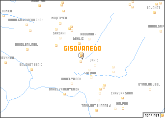 map of Gīsovān-e Do