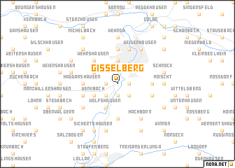 map of Gisselberg