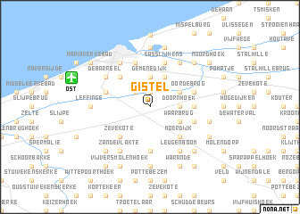 map of Gistel