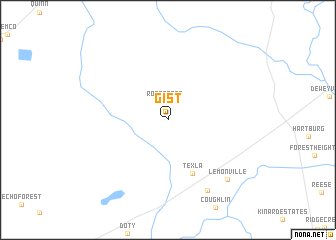 map of Gist