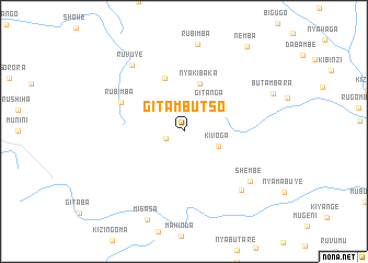 map of Gitambutso