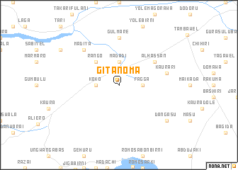 map of Gita Noma
