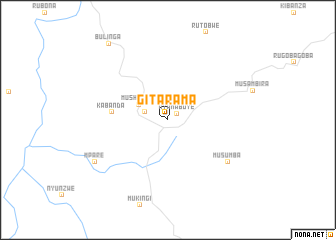 map of Gitarama