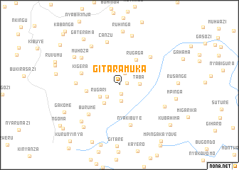 map of Gitaramuka