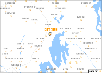 map of Gitare