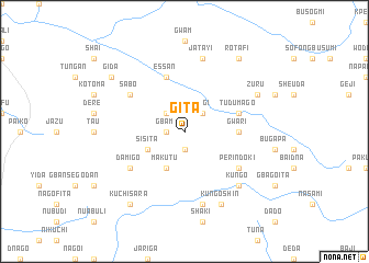 map of Gita