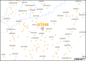 map of Gitema