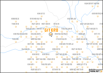 map of Gitero