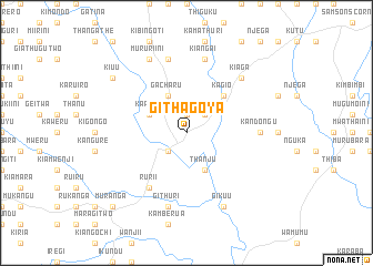 map of Githagoya